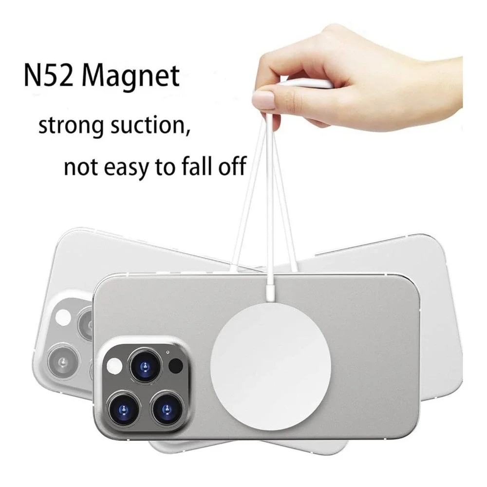 🔋 15W Magnetic Wireless Charging Pad‎ – 3-in-1 Fast Charger! 🔋